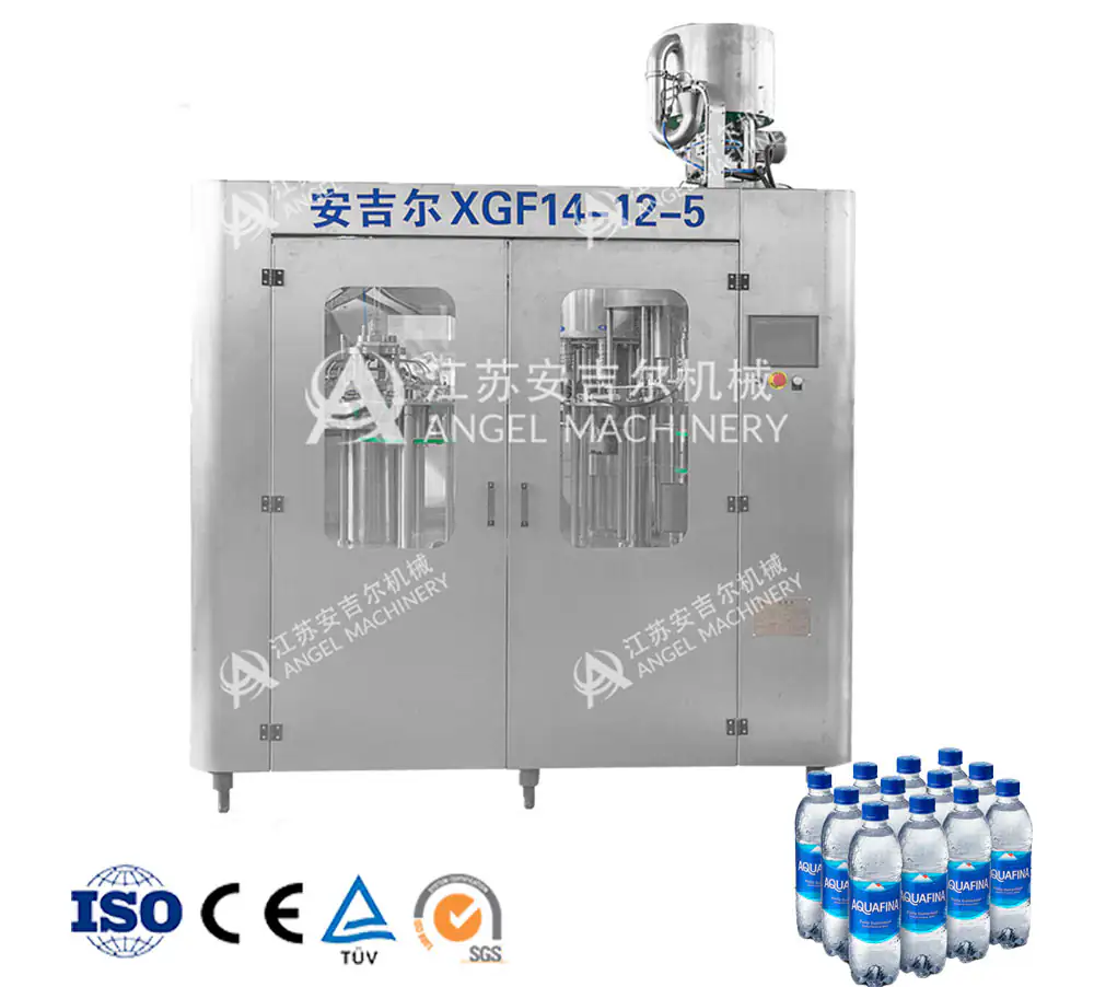 XGF14-12-5 small water filling machine for 2000-3000 bottles per hour