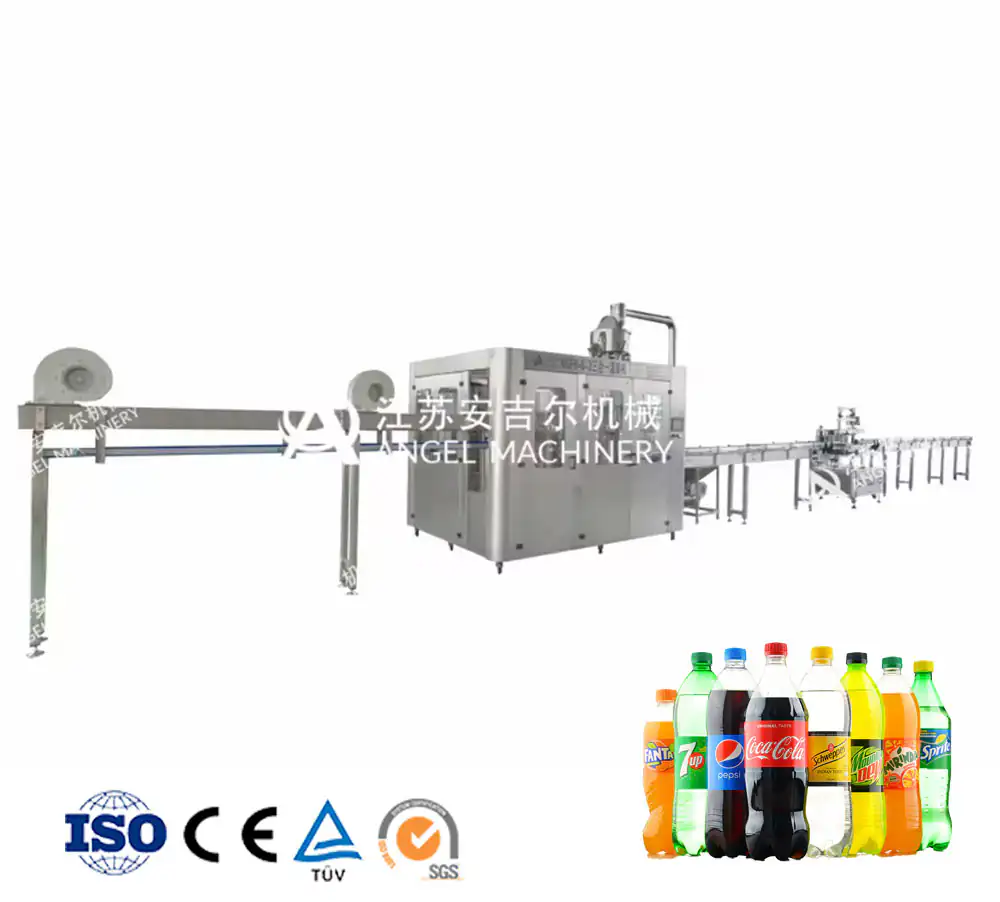 3000 BPH carbonated drink filling machine DCGF14-12-6