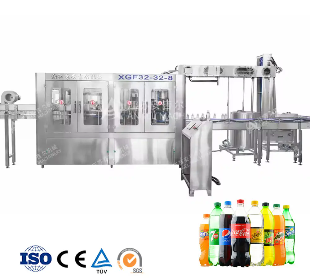 DCGF18-18-6 soft drink filling machine for 4000 bottles per hour