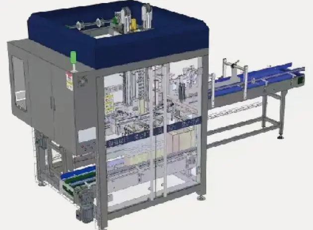 Drop type carton packing machine