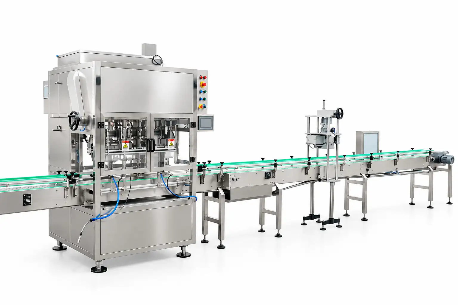 Automatic servo piston oil filling machine