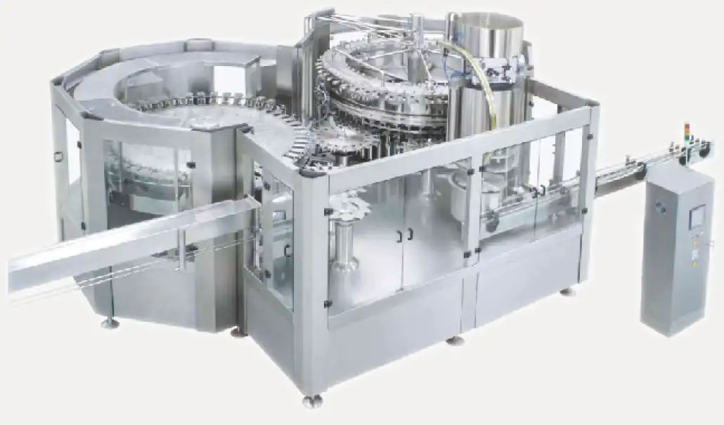 DCGF carbonated drink 3-in-1 filling machine
