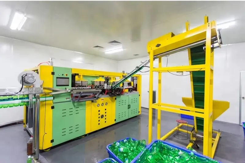 Semi-automatic PET blow molding machine for 3–10 L bottles