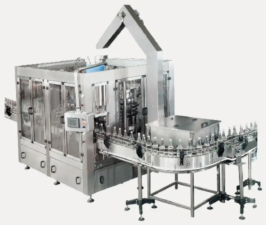 BCGF glass bottle beer filling machine