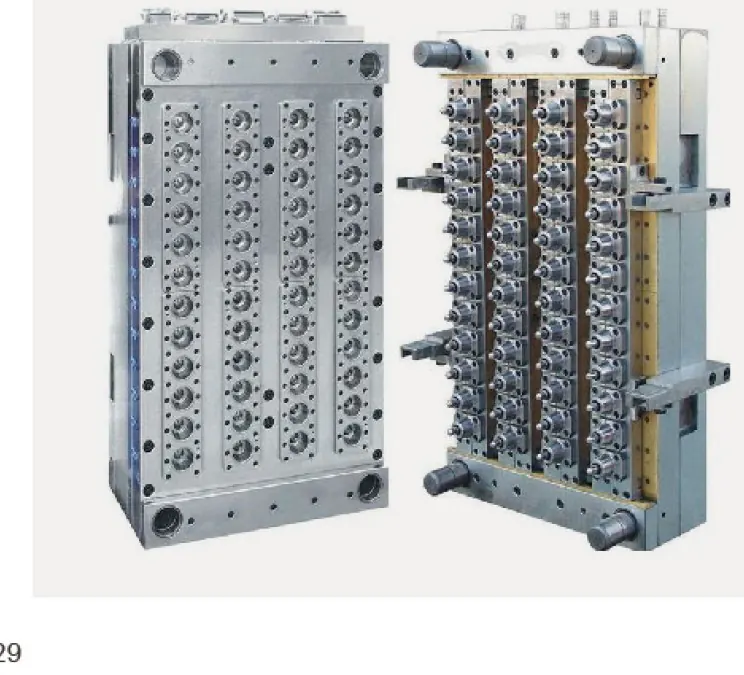PET preform moulds