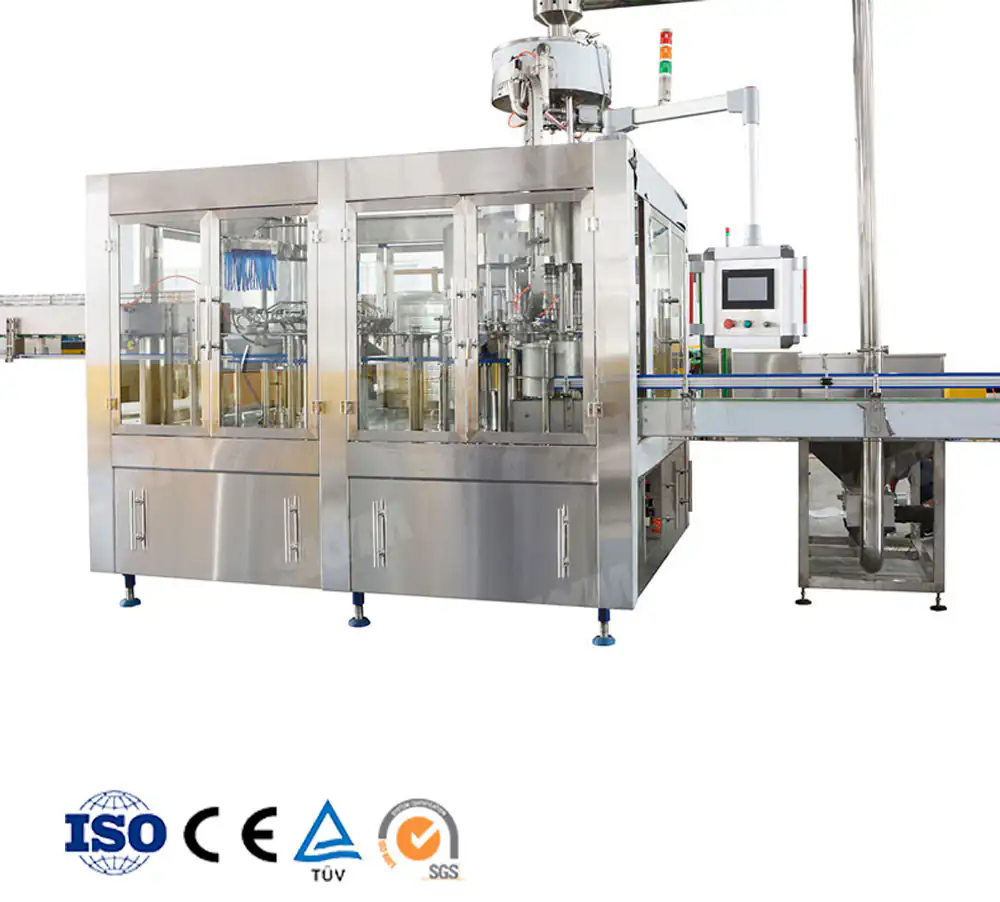 Milk bottle filling machine