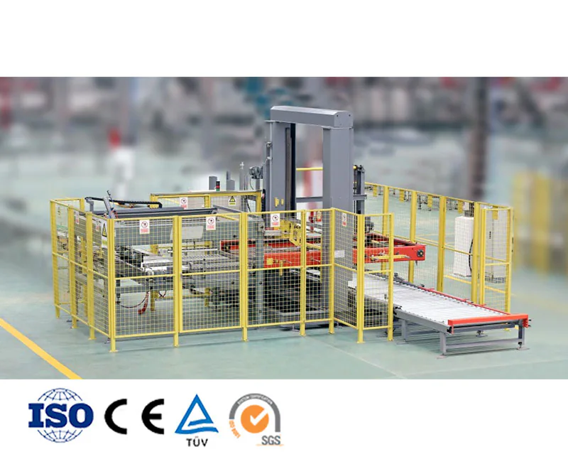 Palletizing machine system