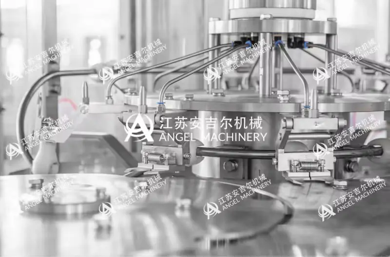 Rinsing part of the XGF14-12-5 water filling machine